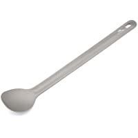 TOAKS Vajilla Tenedor Cuchara Vajilla Exterior de Titanio Ultraligera (SLV-03)